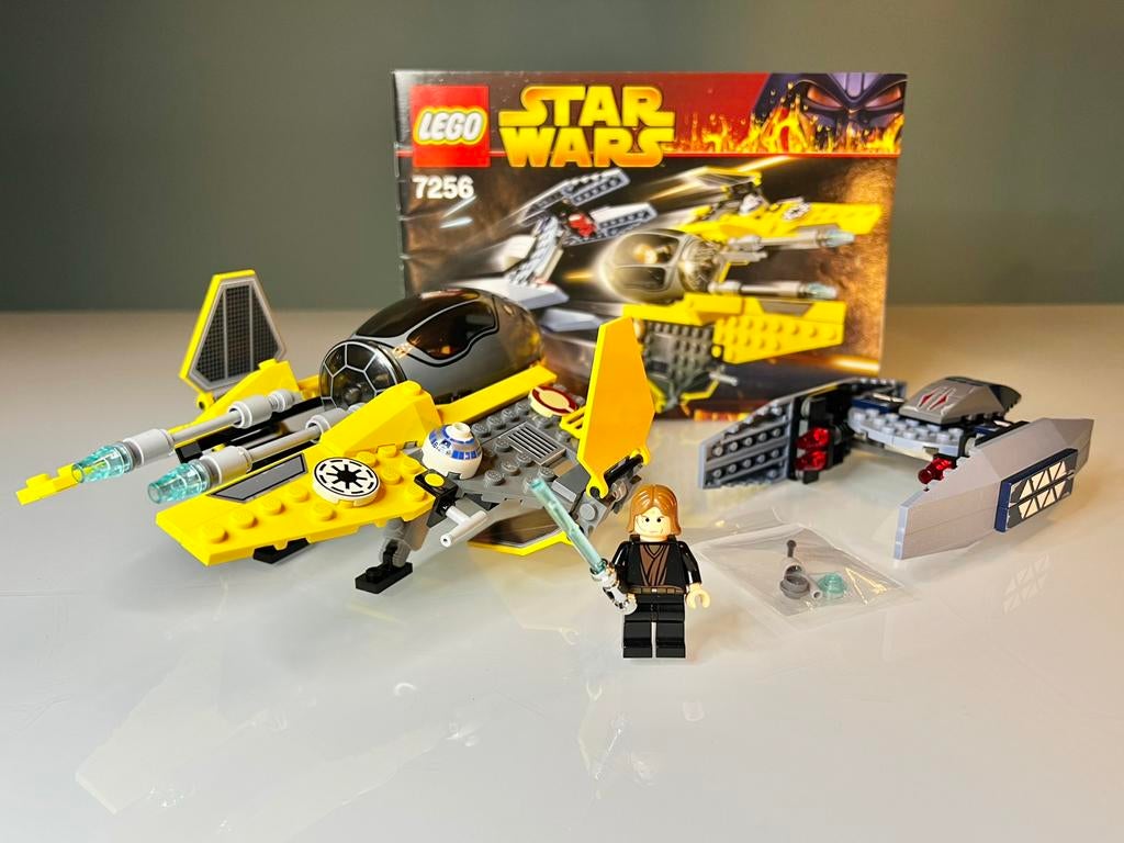 LEGO® Star Wars Jedi Starfighter & Vulture Droid 7256, Ophalen of Verzenden, Zo goed als nieuw, Complete set, Lego