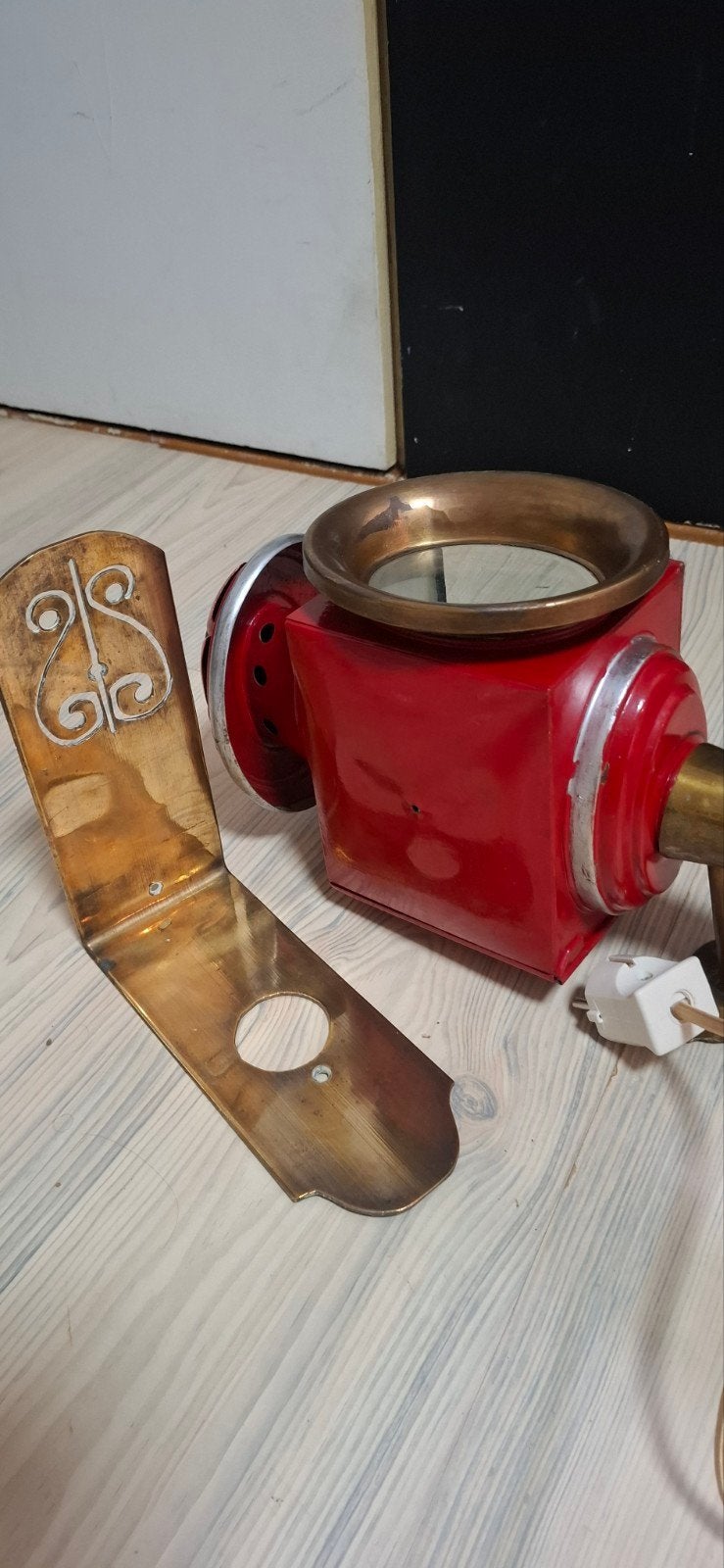 Koetslamp, Ophalen of Verzenden, Gebruikt, Goud, Metaal