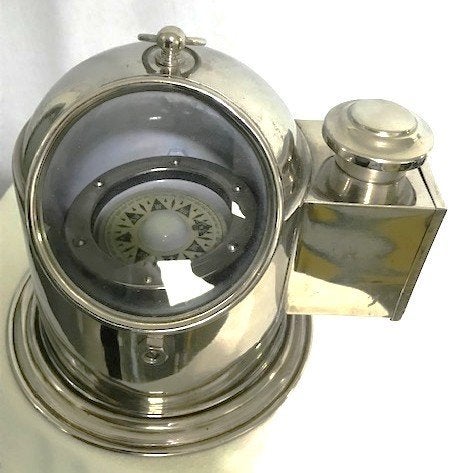 Marine Scheepskompas Binnacle Cardanisch Verlichting💎🎁🤗👌, Antiek en Kunst, Ophalen of Verzenden