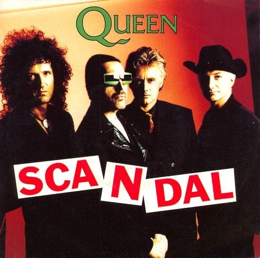 Vinyl single Queen ‎– Scandal, Gebruikt, 7 inch, Ophalen of Verzenden, Fotohoes