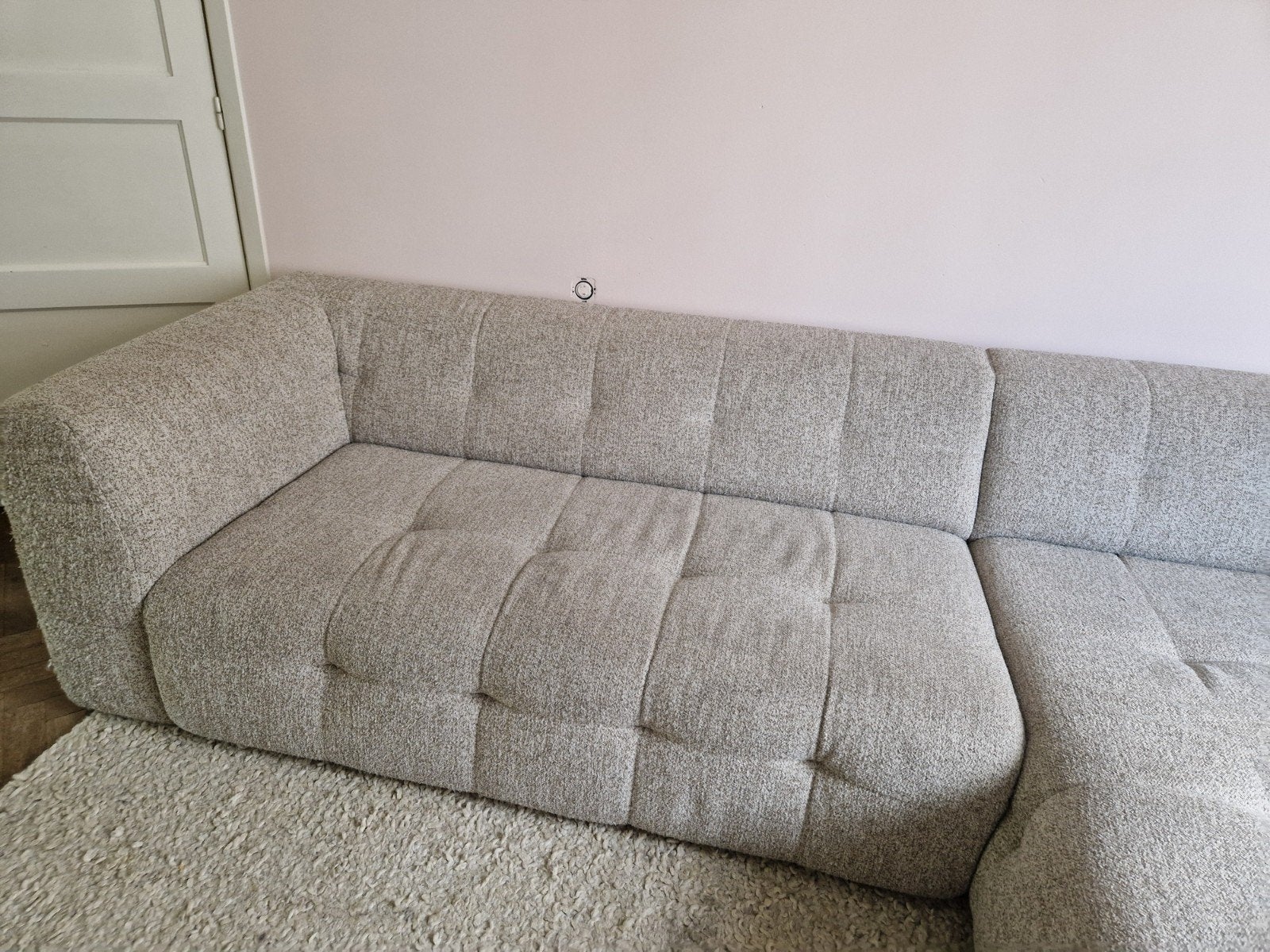 Hoekbank Bodio Luno - Zo goed als nieuw, Huis en Inrichting, Banken | Bankstellen, Ophalen, 250 tot 300 cm, 100 tot 125 cm, Hoekbank