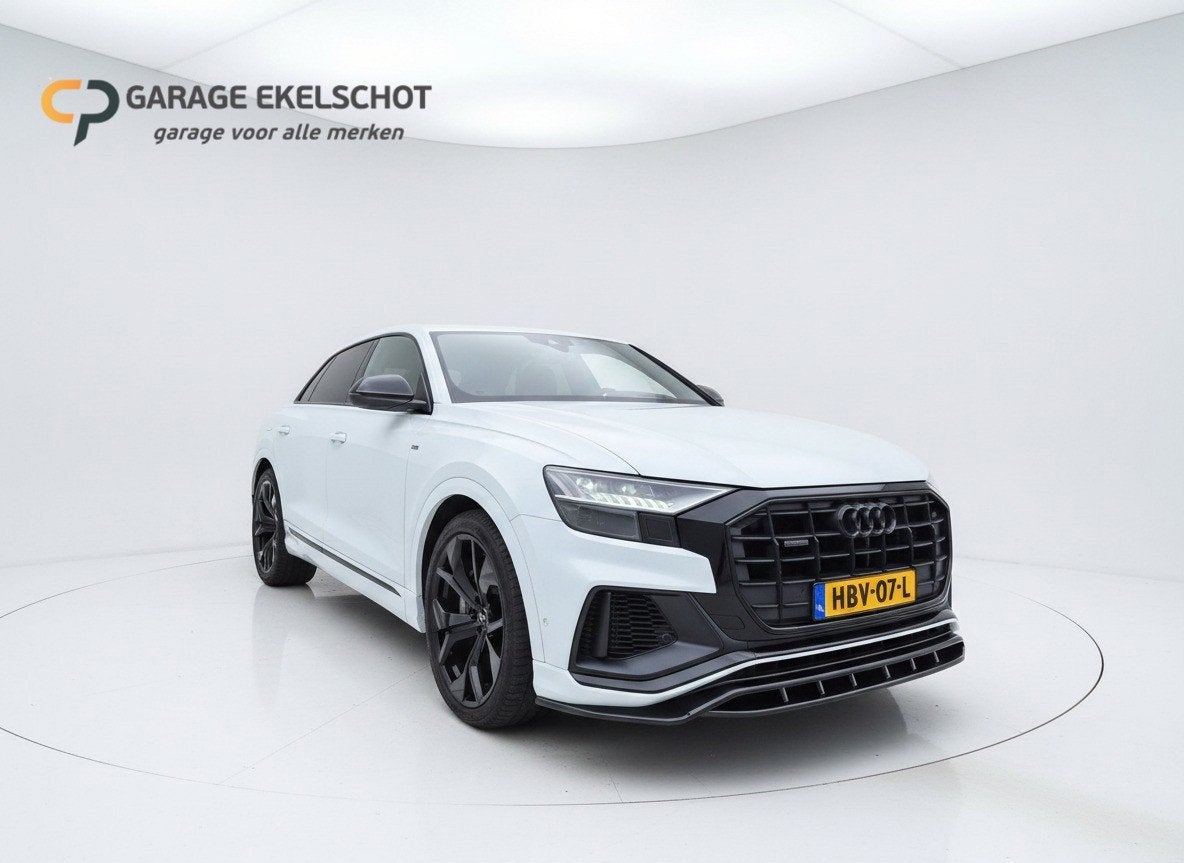 Audi Q8 60 TFSI e quattro S line Plug-in Hybride 22"/Elektr., Automaat, 14 kWh, Gebruikt, 2995 cc