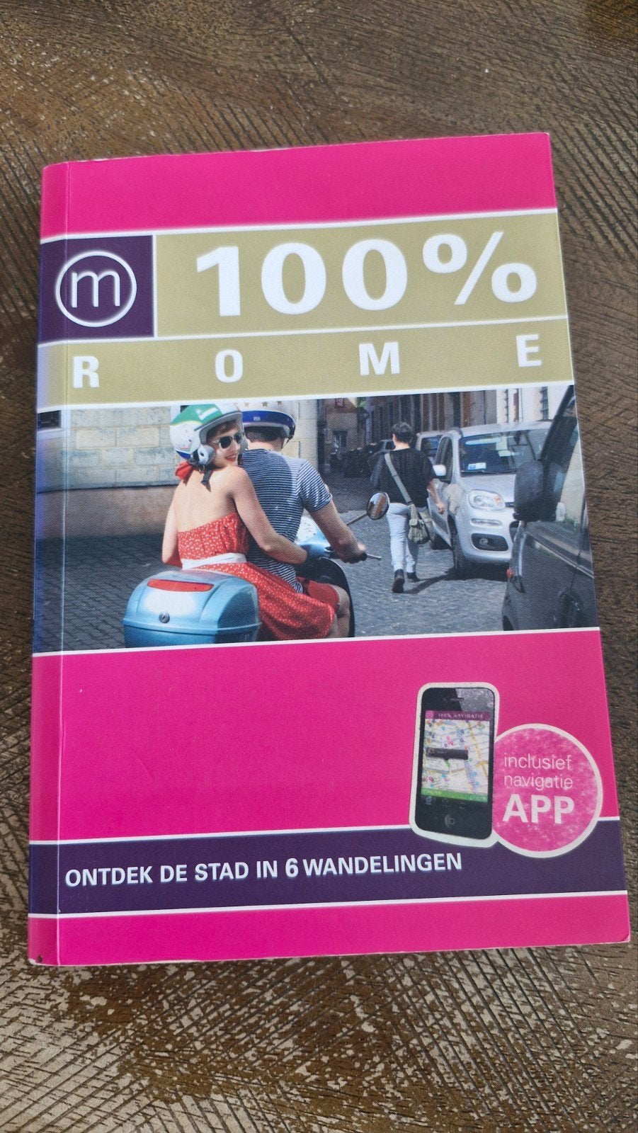 100% Rome Reisgids - Ontdek de stad in 6 wandelingen, Ophalen of Verzenden