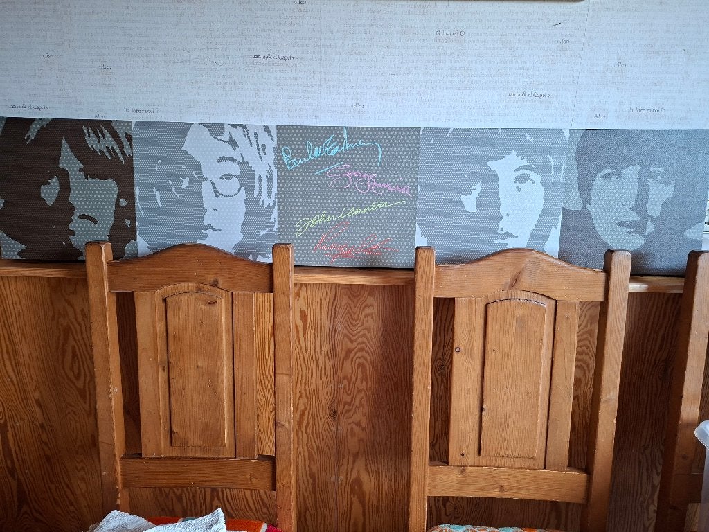 Schilderijen, Ophalen, Papier/karton, Portret, Collage