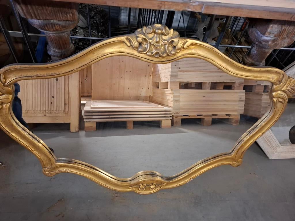 Antieke wandspiegel, Ophalen
