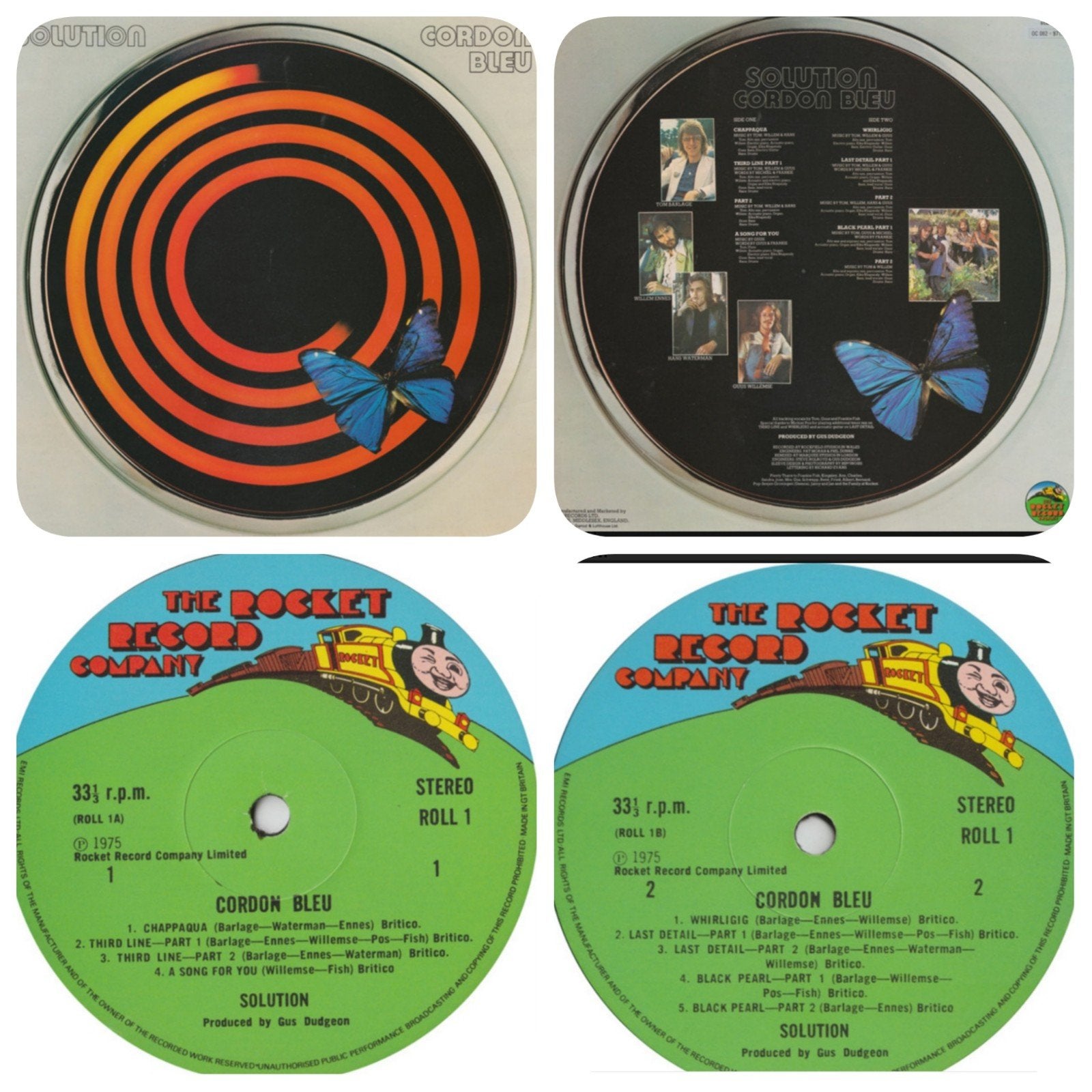Solution - Cordon Blue 1975/UK persing/Jazz-Rock/VG+, Cd's en Dvd's, Vinyl | Rock, Ophalen of Verzenden, Gebruikt, 12 inch, Poprock