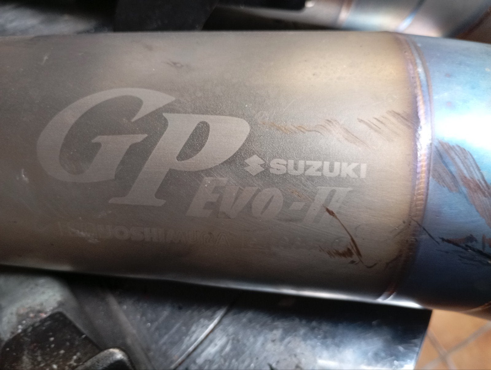 GP Evo-II uitlaat Suzuki GSX-R 1000 K7 K8 met katvervanger, Ophalen of Verzenden, Gebruikt