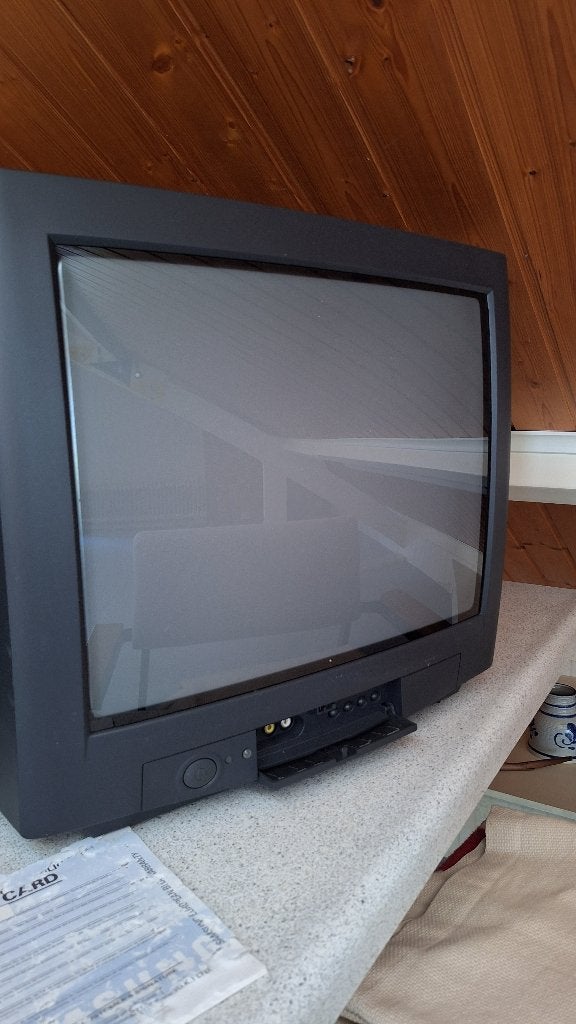 kleuren TV 17" scherm, Ophalen of Verzenden, Gebruikt, 50 Hz, Philips