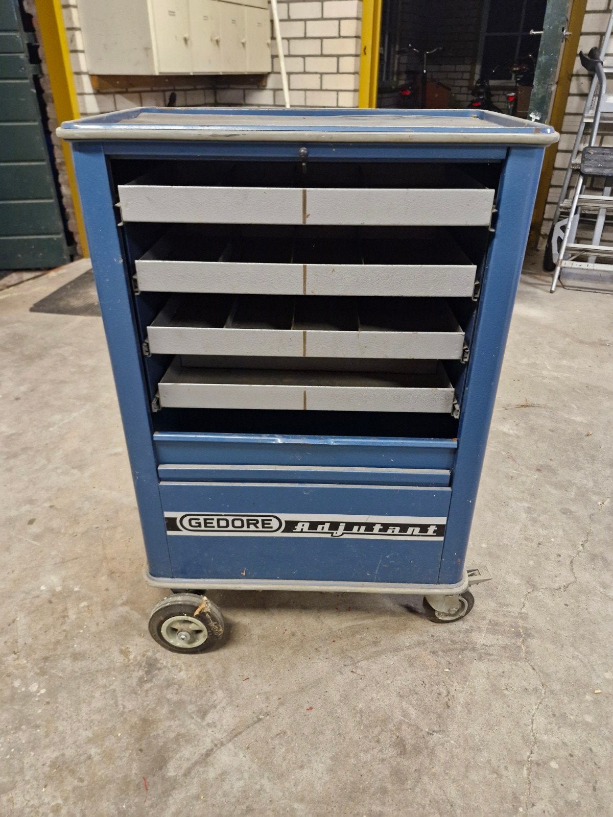 Gedore Adjutant gereedschapswagen met laden, Ophalen, Gebruikt, Gereedschapsopslag, Gedore