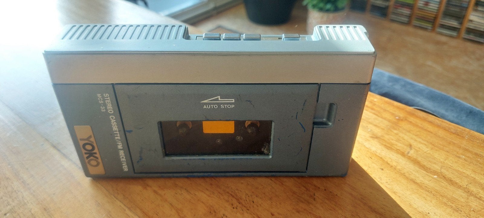 vintage yoko walkman in hoes, Ophalen of Verzenden, Walkman