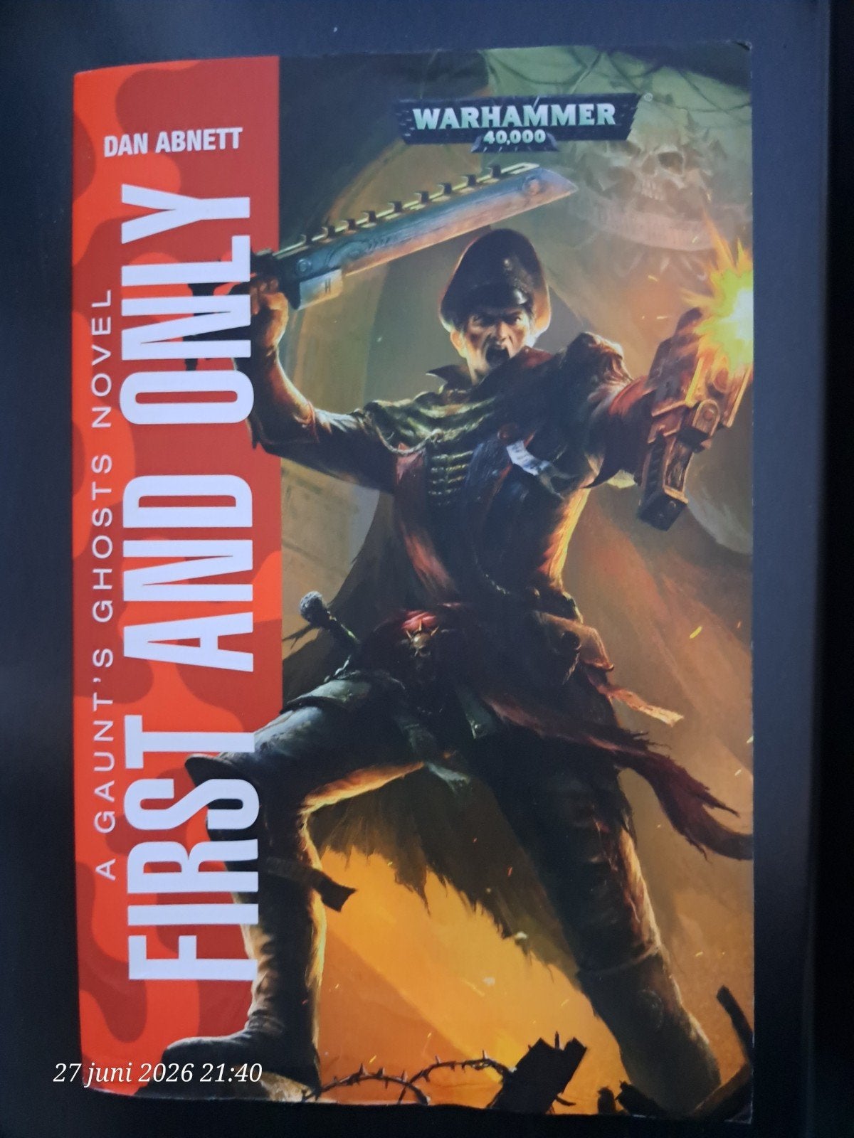 Warhammer 40,000: First and Only - Dan Abnett, Ophalen of Verzenden, Zo goed als nieuw