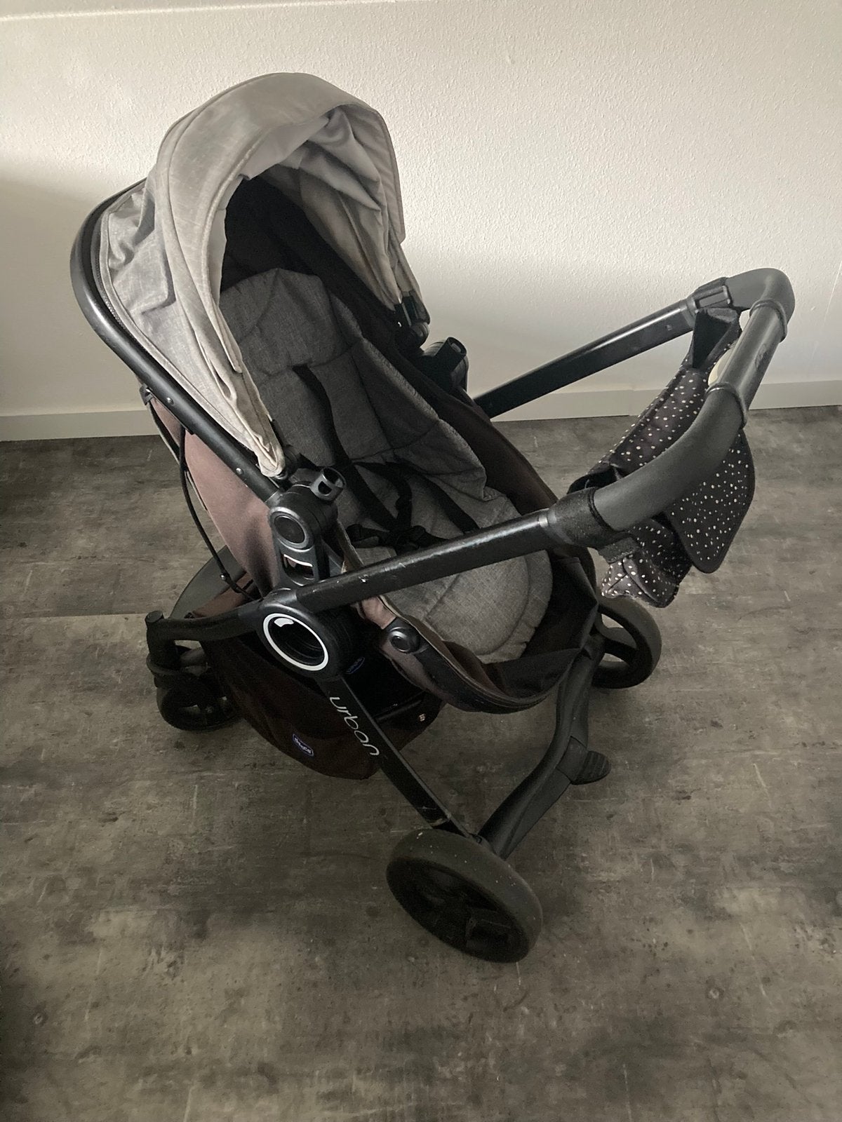Chicco urban kinder/wandelwagen  met maxi cosi pebble, Ophalen, Gebruikt, Maxi-Cosi
