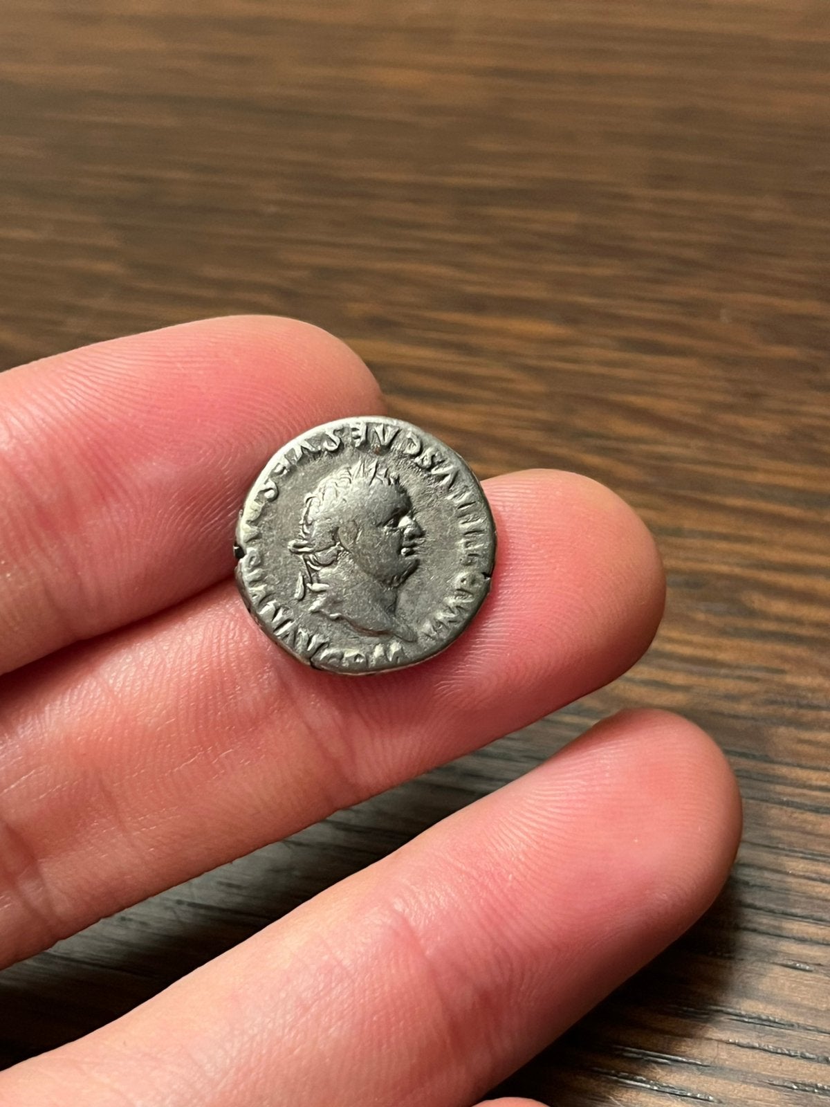 Romeinse denarius titus opening Colosseum, Ophalen of Verzenden, Italië