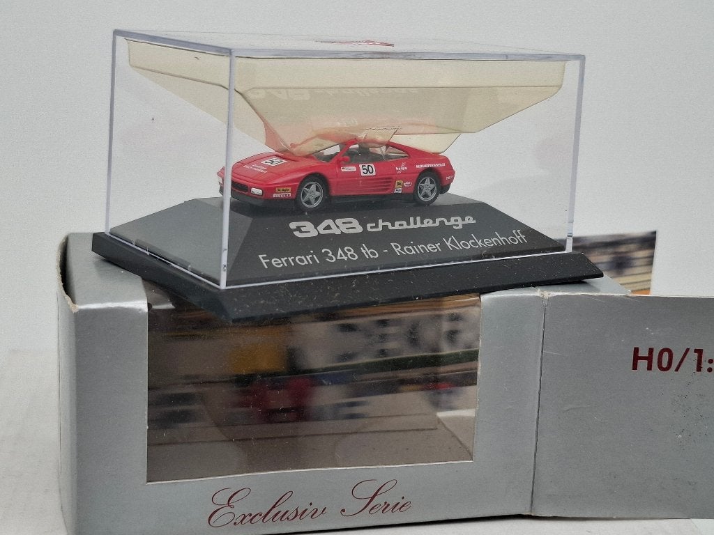 Ferrari 348 tb - Rainer Klockenhoff - Herpa HO 1/87, Hobby en Vrije tijd, Modelauto's | 1:87, Zo goed als nieuw, Auto, Herpa, Verzenden