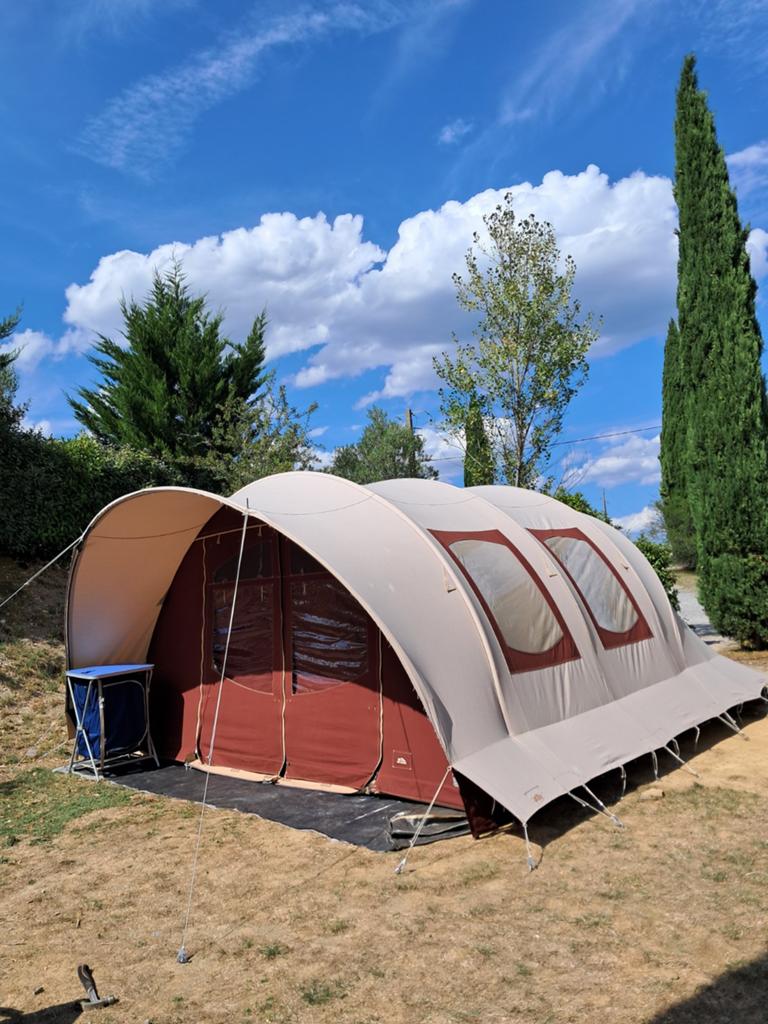 De Waard Velduil - Ruime 4-persoons tent uit 2013, Caravans en Kamperen, Tenten, Ophalen, Gebruikt, Tot en met 4