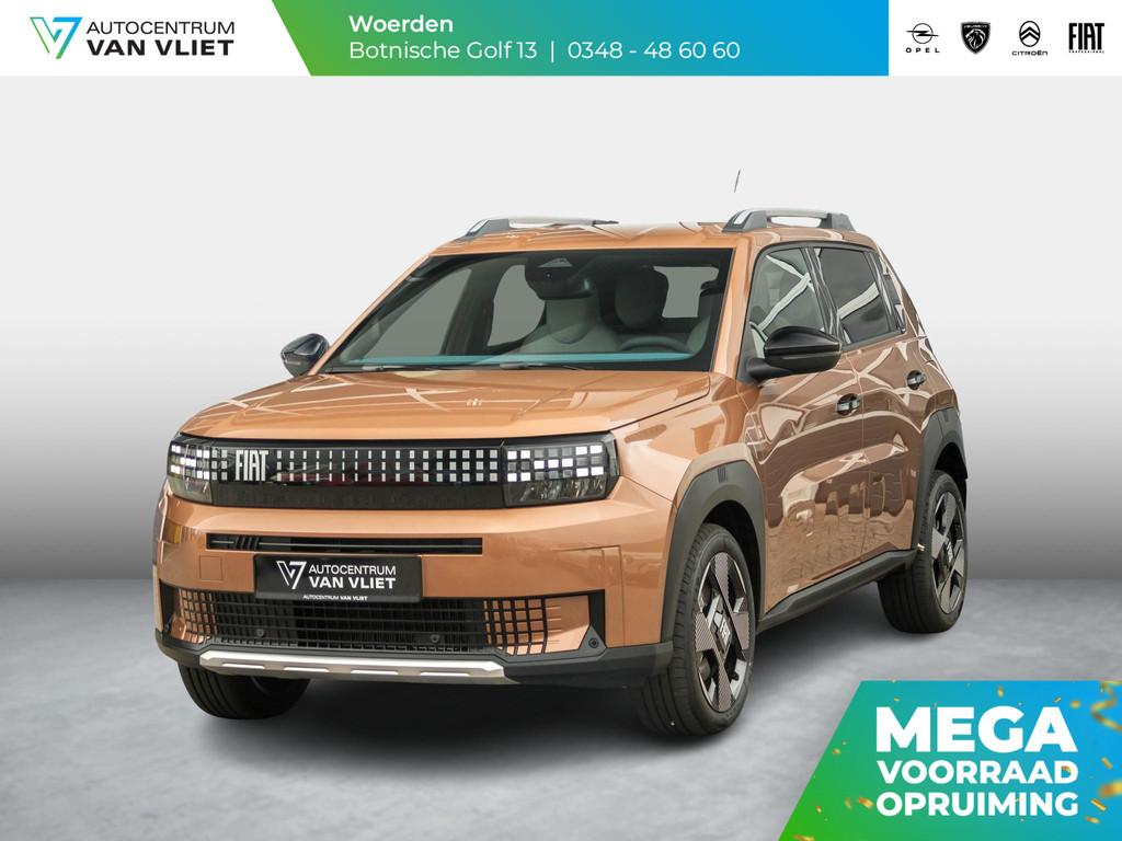 Fiat Grande Panda La Prima 7,4 kW 44 kWh | Uit voorraad leve, Stof, Huisgarantie, Panda, Origineel Nederlands
