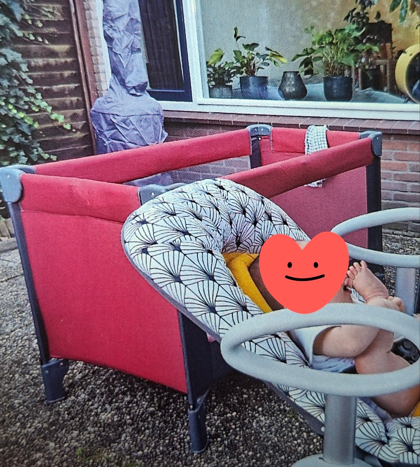 Campingbedje, Kinderen en Baby's, Ophalen, Gebruikt, Reisbedje