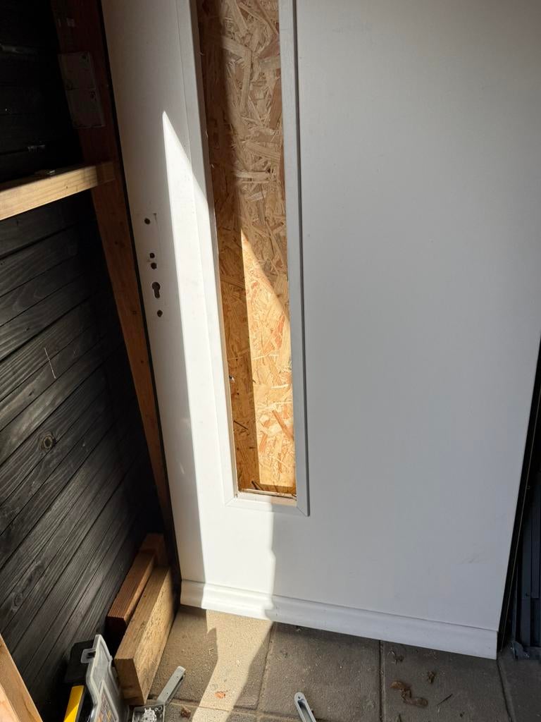 Houte voordeur 211x92, Ophalen, Zo goed als nieuw, 200 tot 400 m³ per uur