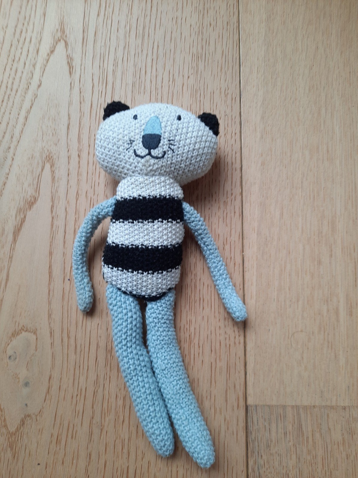 Gebreide knuffel van poes (Hema), Ophalen of Verzenden, Gebruikt, Kat, Hema