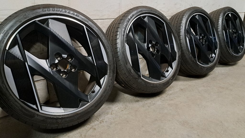 ALS NIEUW! Bi-color velgen Peugeot E-408 3008 5008 245/40/20, Banden en Velgen, Ophalen of Verzenden, Personenwagen, 20 inch