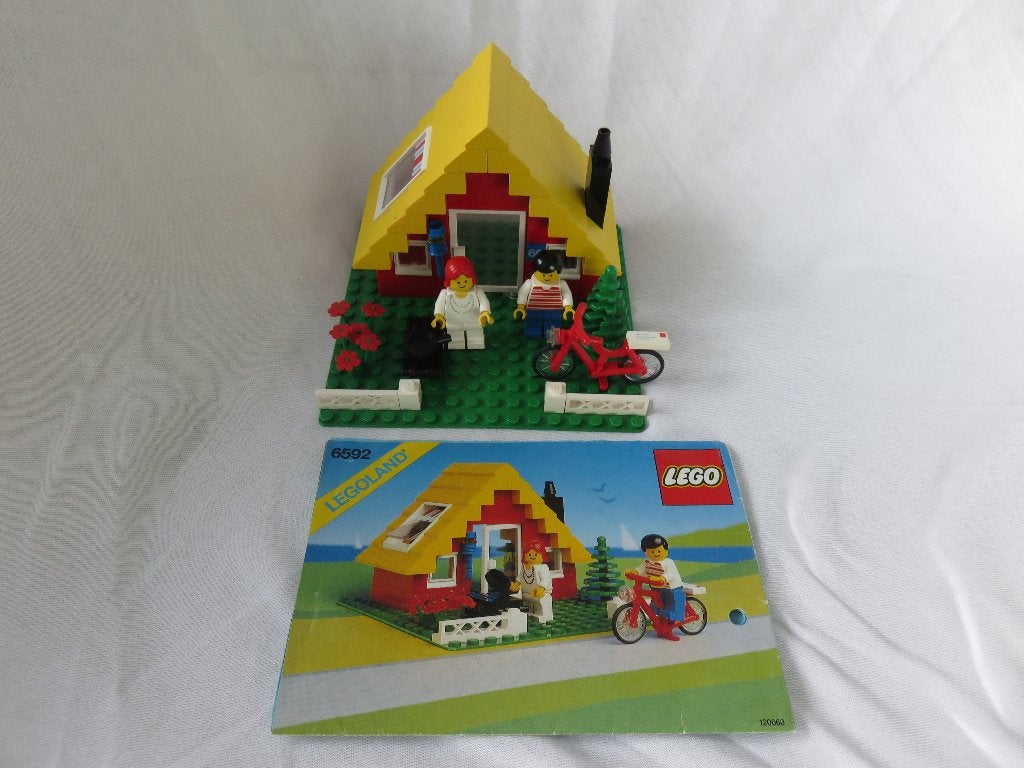 Lego classic town, set 6592 Vacation Hideaway, Compleet, Lego, Ophalen of Verzenden, Complete set