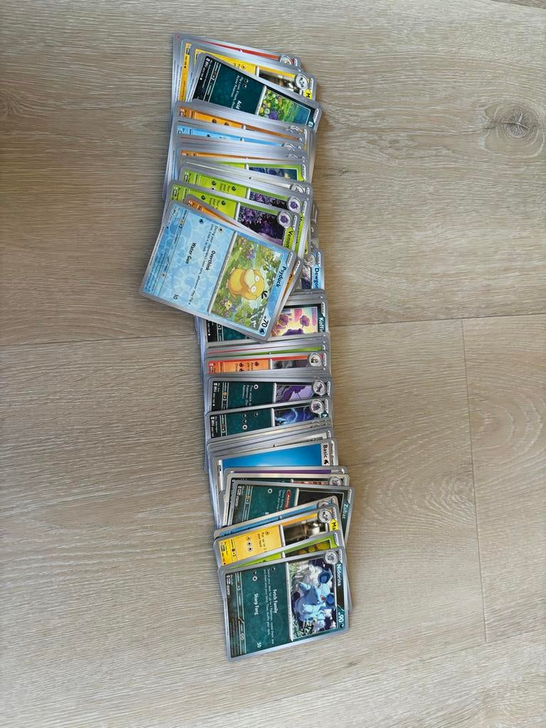 151 bulk Pokémon kaarten, Ophalen of Verzenden, Gebruikt, Meerdere kaarten