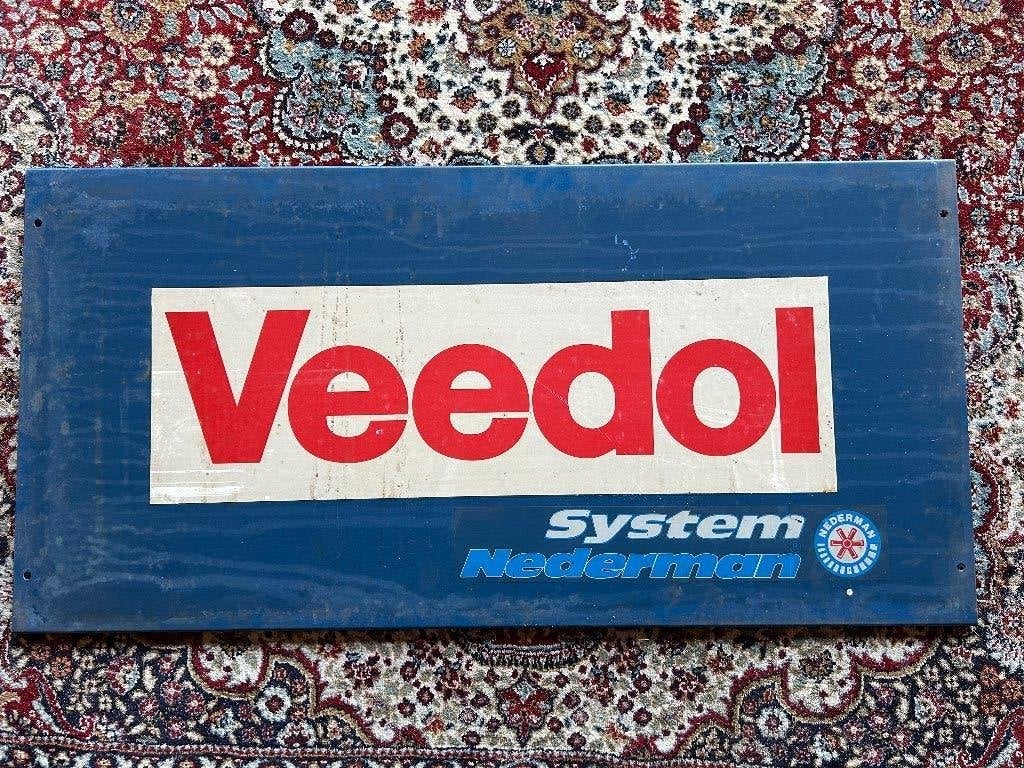 Coole Veedol plaat, Verzamelen, Ophalen, Gebruikt, Reclamebord