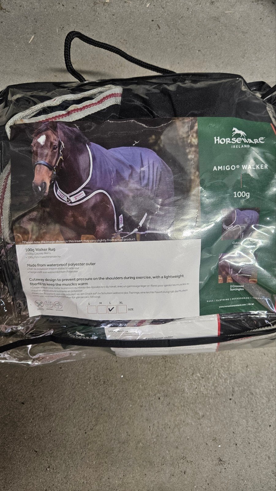 Amigo stapmolendeken, Full (L), 100 g, Ophalen of Verzenden, Zo goed als nieuw