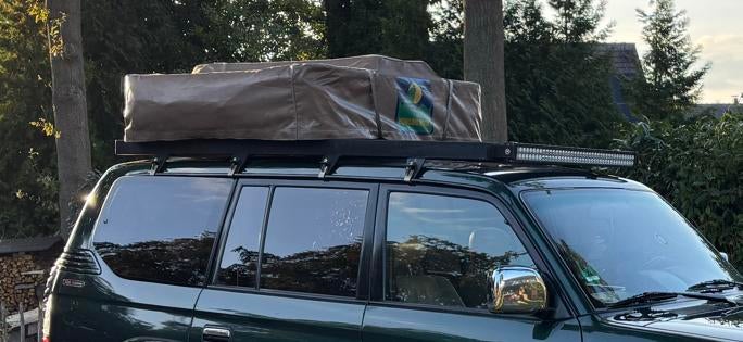 Dakrek inclusief ledbar voor Toyota Land Cruiser, Ophalen, Gebruikt