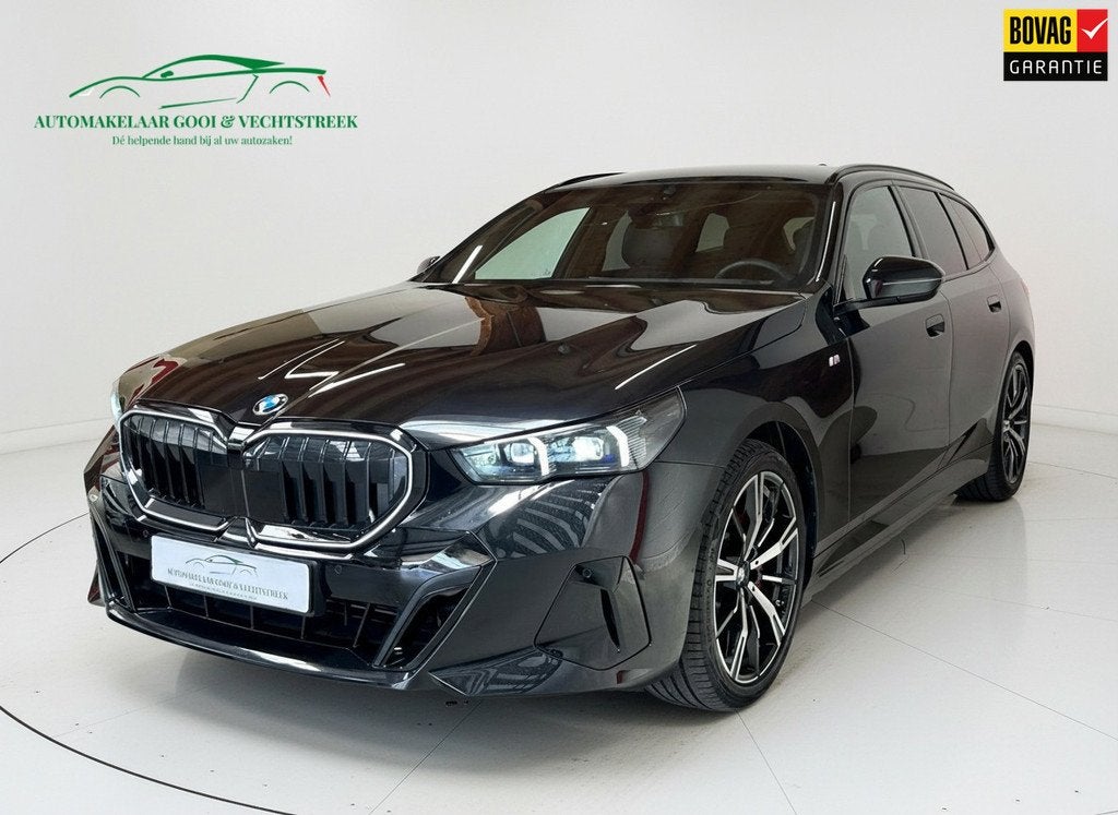 BMW 5-serie Touring 520d xDrive M-Sport Pro - Bowers&Wilkins, Auto's, BMW, Automaat, 12 maanden, 4 cilinders, Zwart