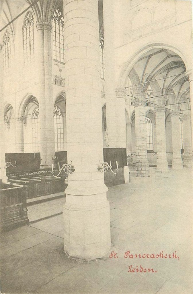 701-142-045 Leiden St Pancras, Verzenden, Voor 1920, Zuid-Holland