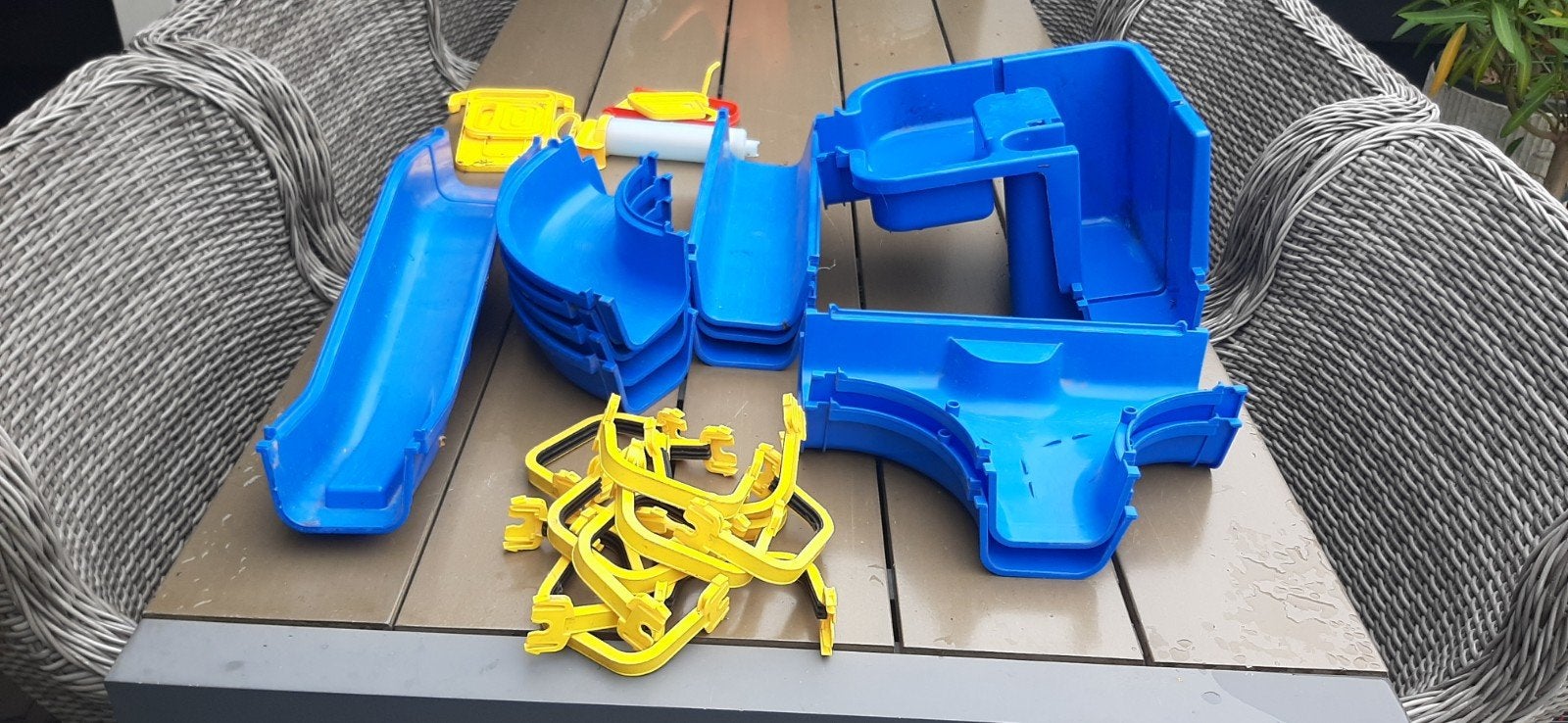 Aquaplay waterbaan, Ophalen, Gebruikt
