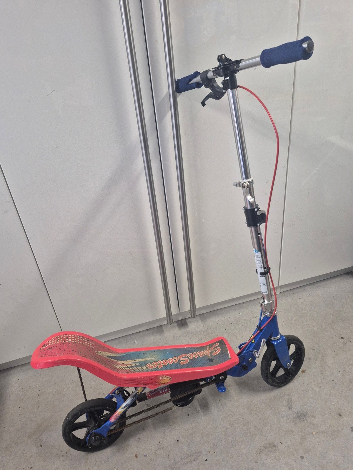 Space Scooter blauw/rood, Ophalen, Gebruikt, Overige typen, Space Scooter