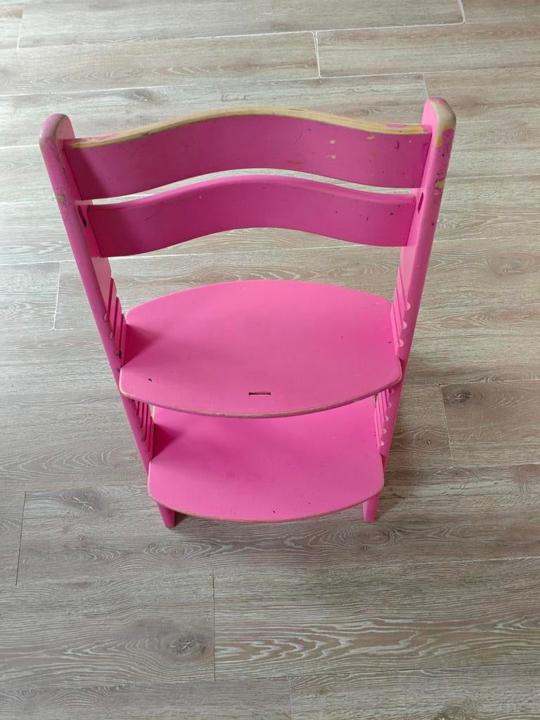 Stokke tripptrapp, Kinderen en Baby's, Kinderstoelen, Gebruikt, Meegroeistoel, Aanschuifbaar, Ophalen of Verzenden