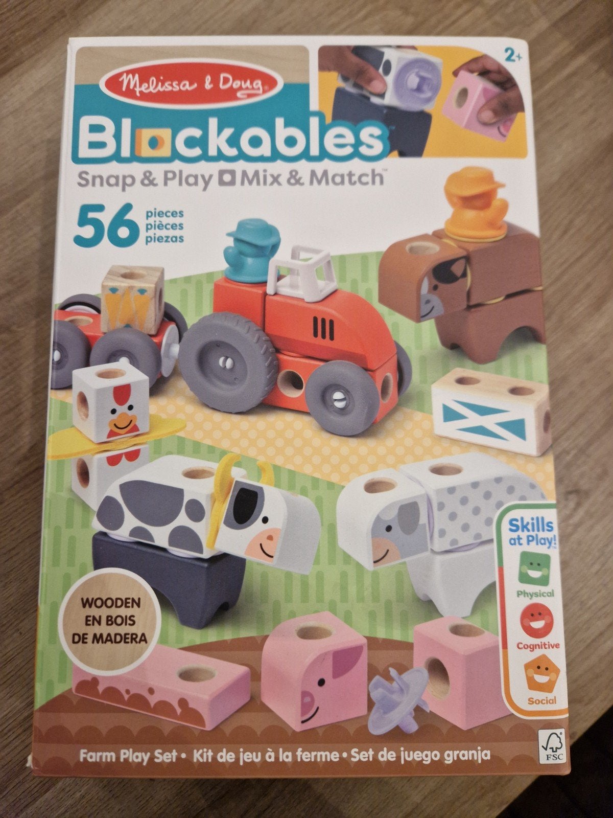 Melissa & Doug Blockables Boerderij Speelset, Ophalen, Zo goed als nieuw, Overige typen