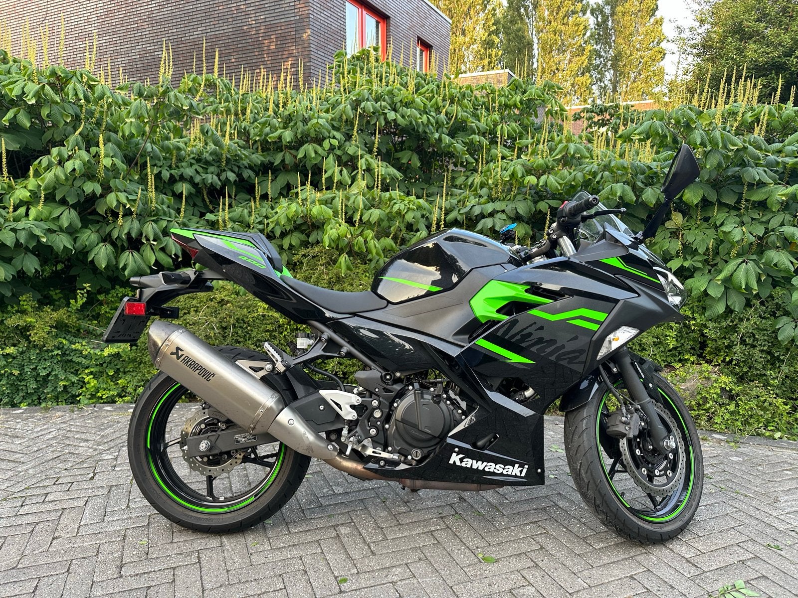 Kawasaki Ninja 400 (2020) Performance pakket, Motoren, 2 cilinders, Super Sport, 399 cc, Meer dan 35 kW