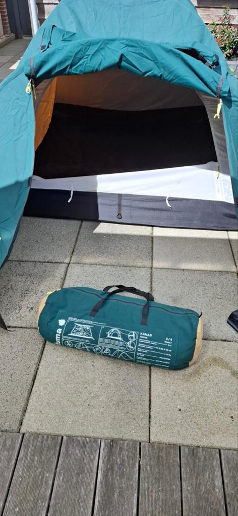 Lafuma Kanab 3/4 tent - 1 rits defect, Ophalen, Gebruikt, Tot en met 3