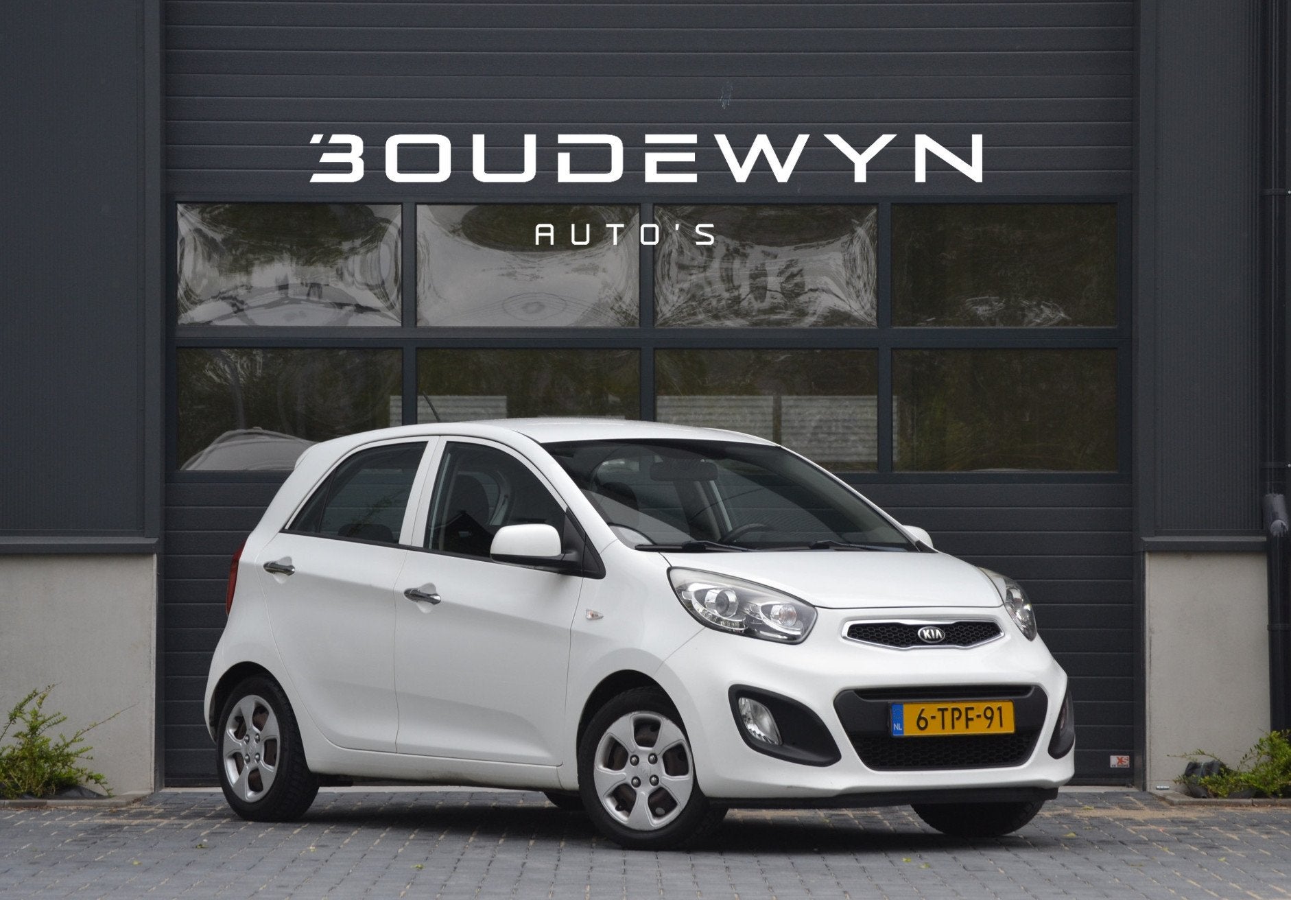 Kia Picanto 1.0 CVVT ISG Multifunctioneel stuurwiel | elektr, Auto's, Voorwielaandrijving, Euro 5, 400 kg, Wit