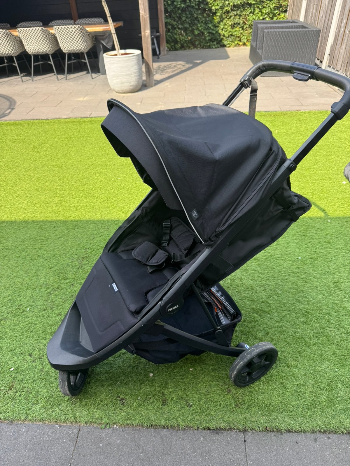 Te koop Thule spring buggy, Ophalen, Gebruikt, Overige merken