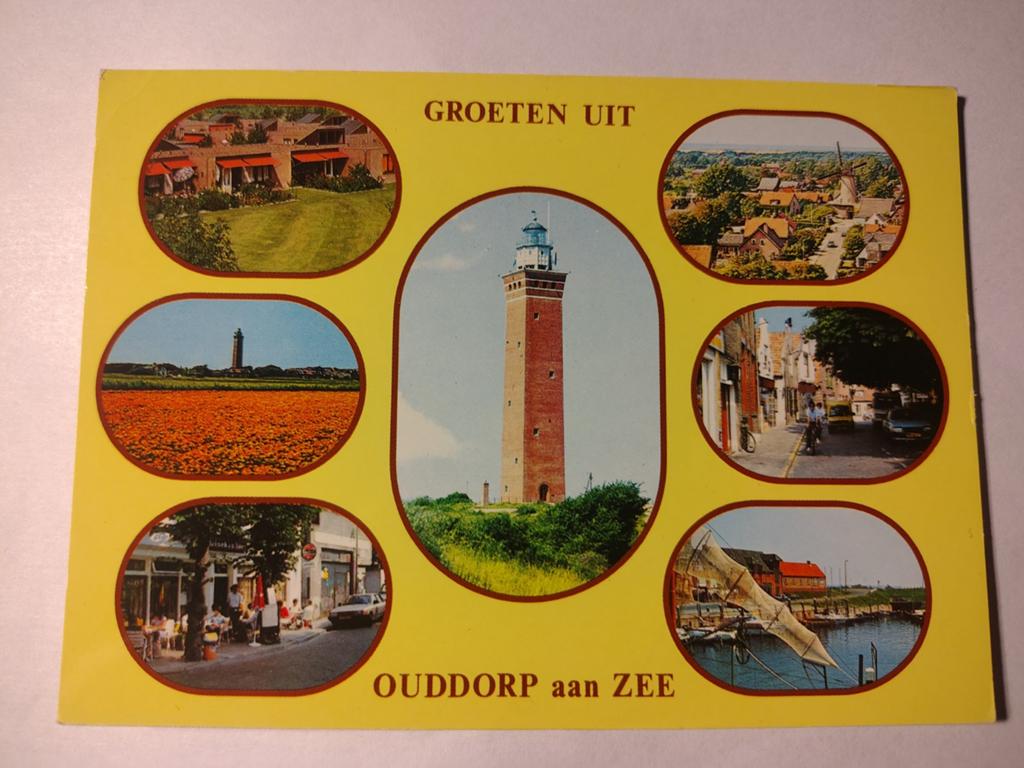 Ouddorp, Verzamelen, Ansichtkaarten | Nederland, Ophalen of Verzenden, 1940 tot 1960, Gelderland