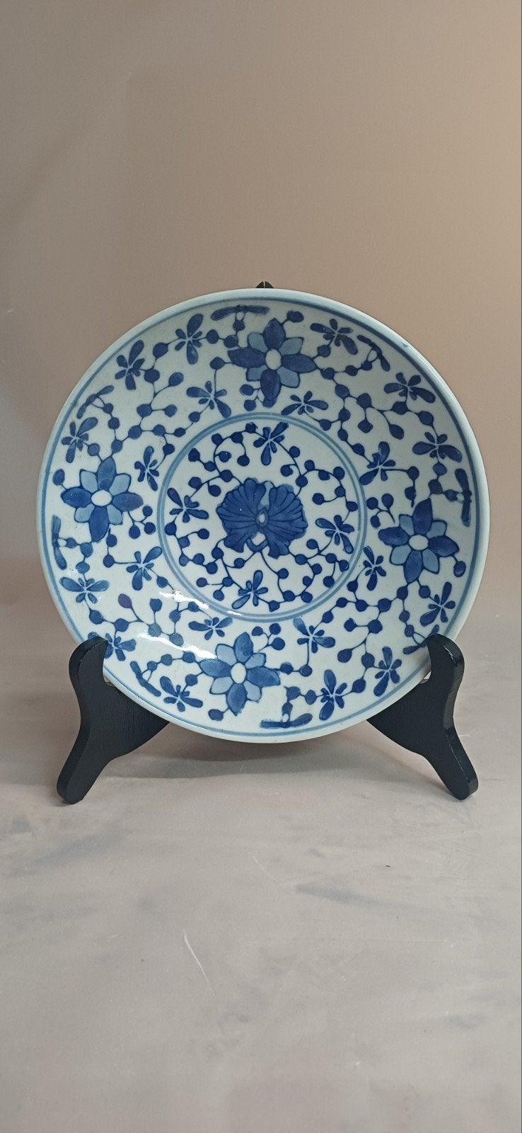 blauw wit xian feng bord, Ophalen of Verzenden