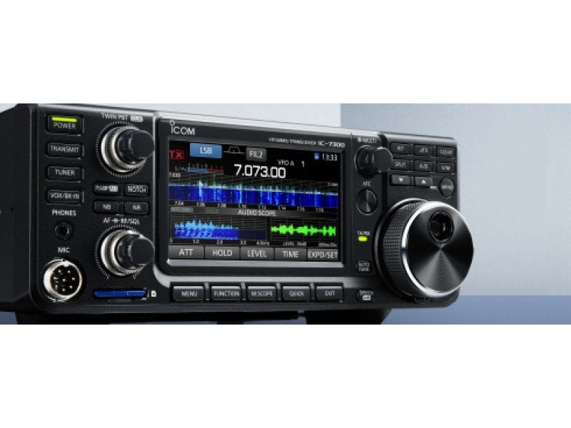 Icom IC-7300 HF transceiver , 6 mnd garantie NOG ALS nIEUW, Telecommunicatie, Zenders en Ontvangers, Ophalen of Verzenden, Zo goed als nieuw