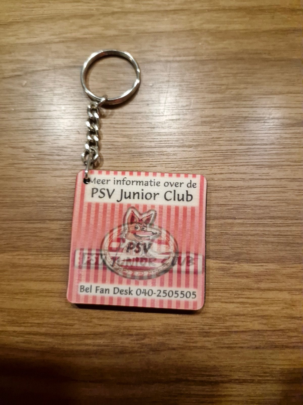 304 PSV Junior Club Sleutelhanger - Voetbal Fan Item, Ophalen of Verzenden, Gebruikt, Sport
