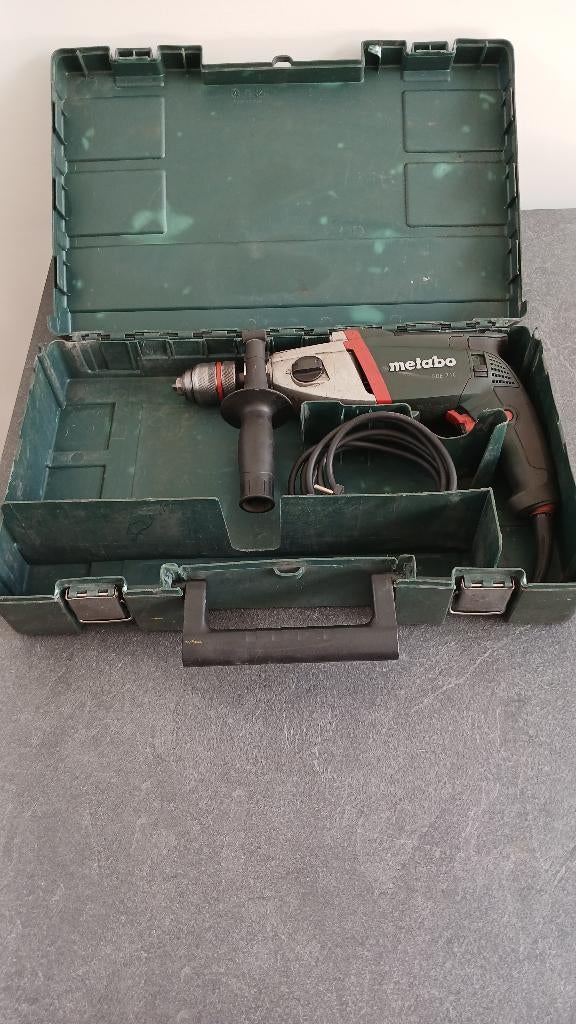 Metabo SBE710 boormachine boor klopboormachine 230V, Boormachine, Ophalen of Verzenden, Klopboormechanisme, Gebruikt