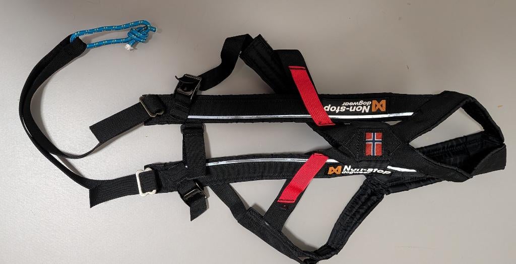 Canicross Set: Non-stop Dogwear (Gordel, Harnas, Lijn), Ophalen of Verzenden, Zo goed als nieuw, Hondenriem