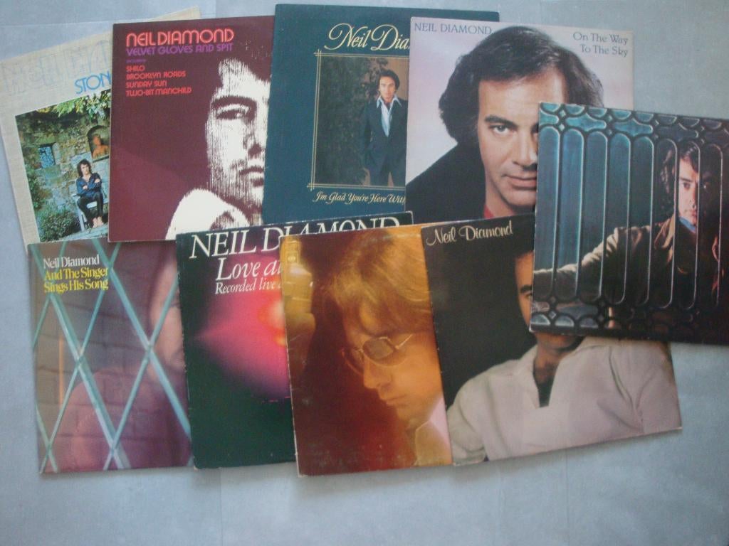 Neil Diamond - 9 Albums (vinyl), Ophalen of Verzenden, Gebruikt, 12 inch