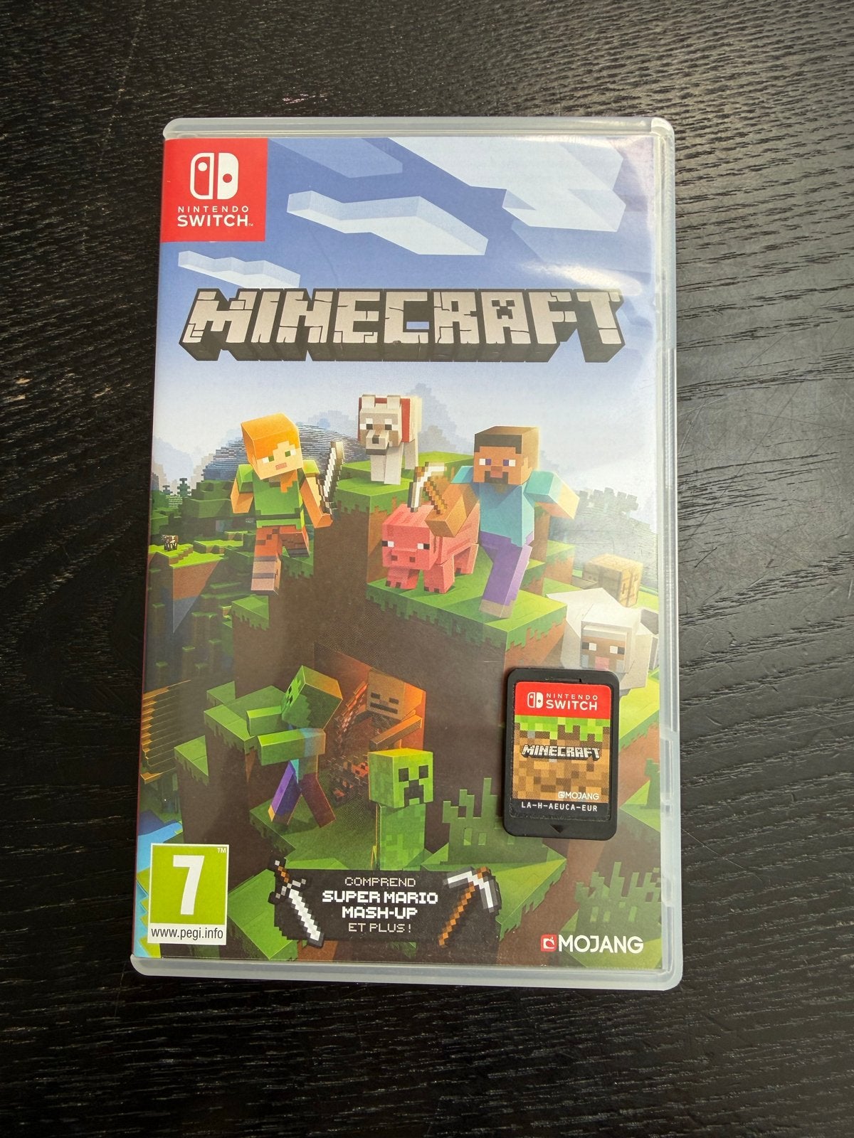 Minecraft Nintendo Switch, Spelcomputers en Games, Games | Nintendo Switch, Verzenden, Zo goed als nieuw, Avontuur en Actie, Vanaf 7 jaar