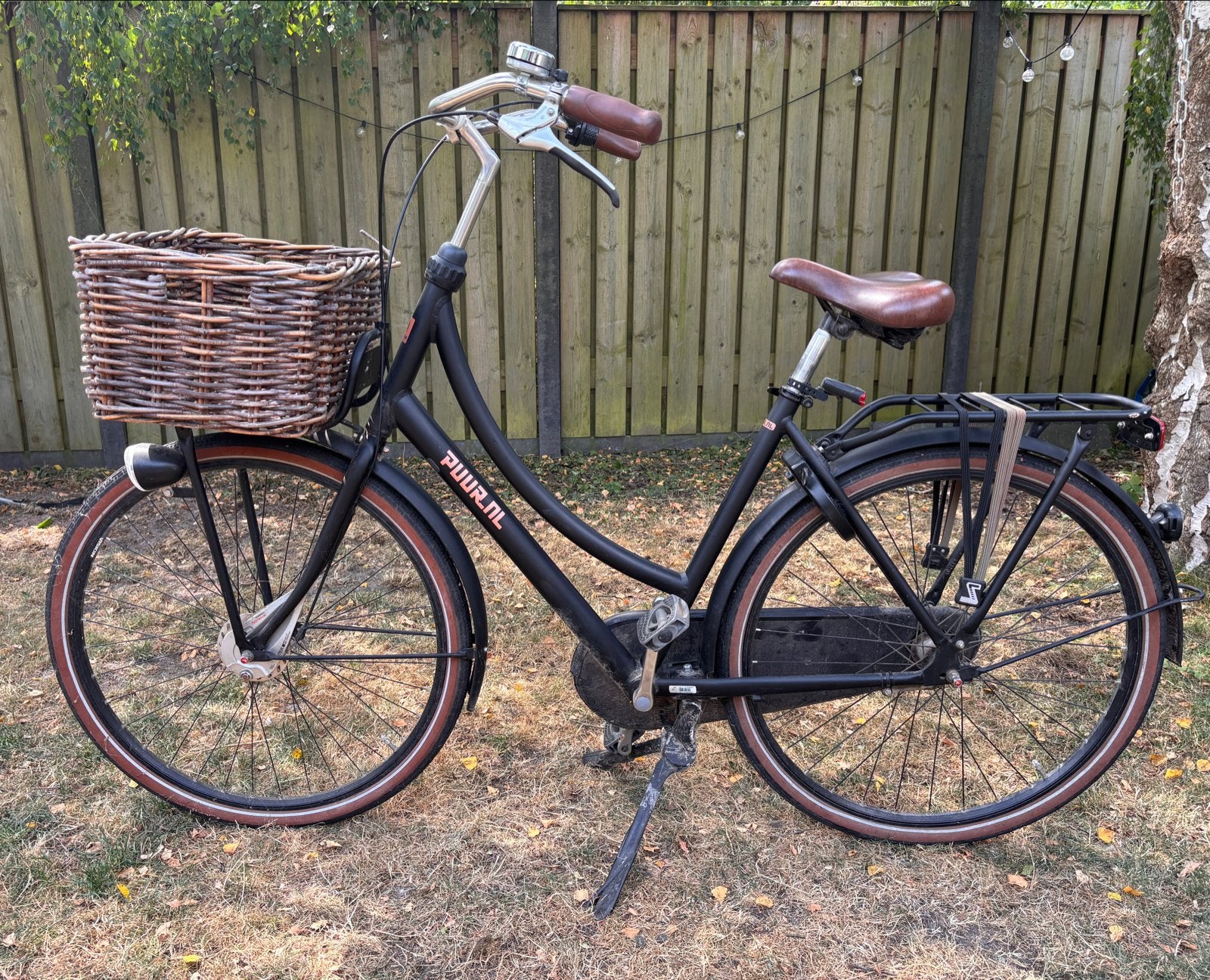 Gazelle Puur nl omafiets met mand en 3 versnellingen, 53 tot 56 cm, Ophalen, Gebruikt, Versnellingen