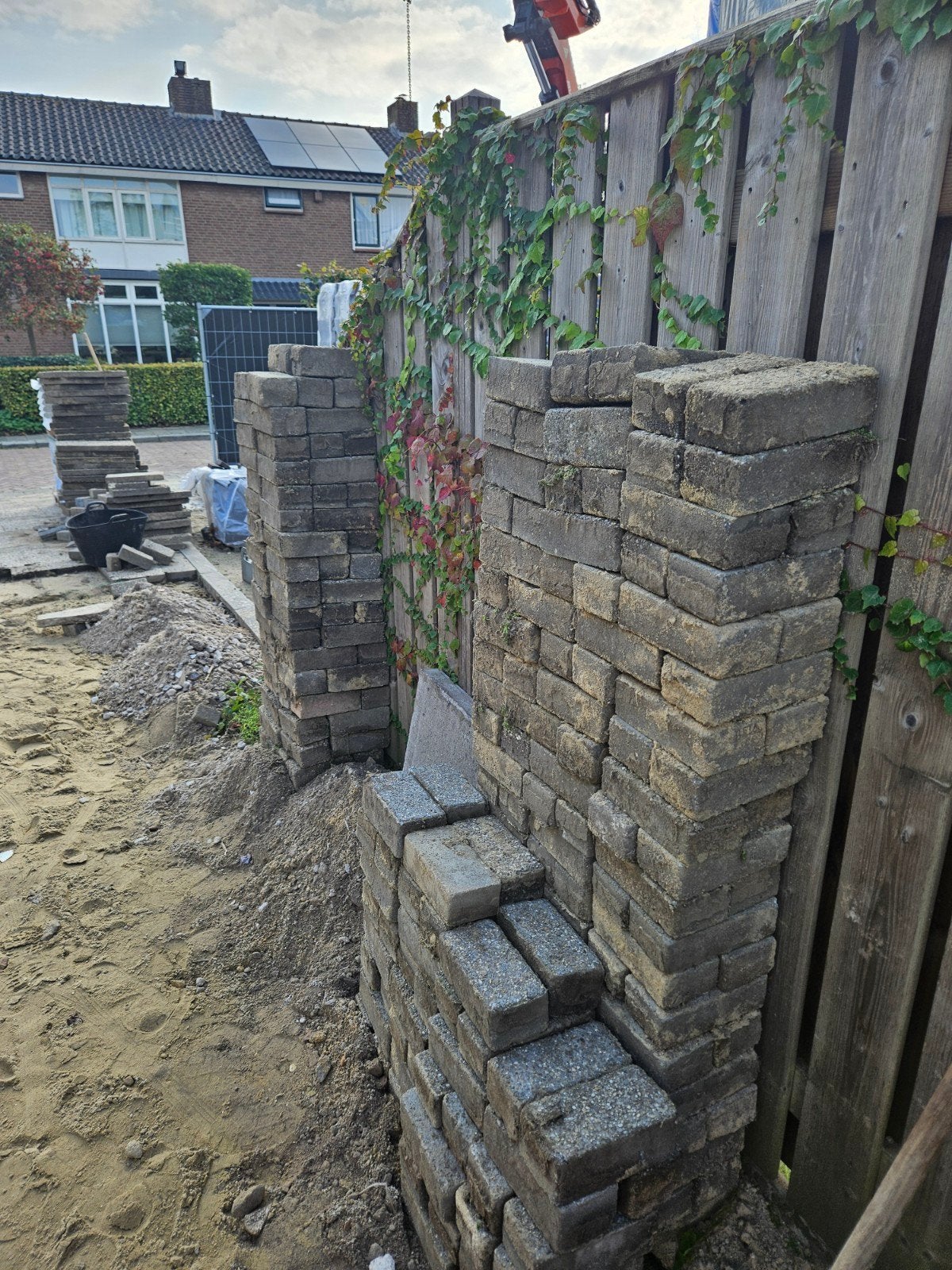 Gratis stenen voor bestrating of tuinproject, Gebruikt, Klinkers, Ophalen of Verzenden, 10 m² of meer