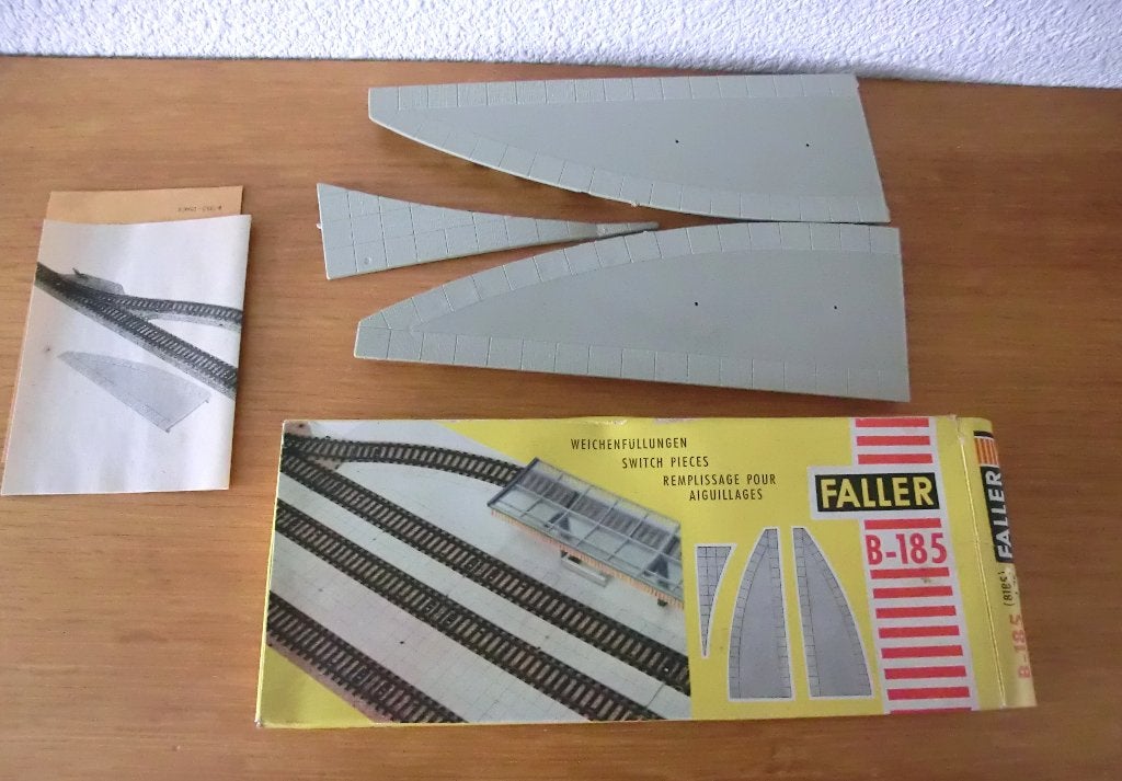 Faller Perrons B187, B188 en andere voor H0, Overige merken, Gelijkstroom of Wisselstroom, Brug, Tunnel of Gebouw, Ophalen of Verzenden